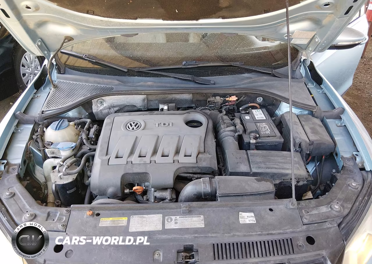 2013 Volkswagen Passat 2.0L Tdi Sel Premium VIN:1VWCN7A37DC007707 - 10