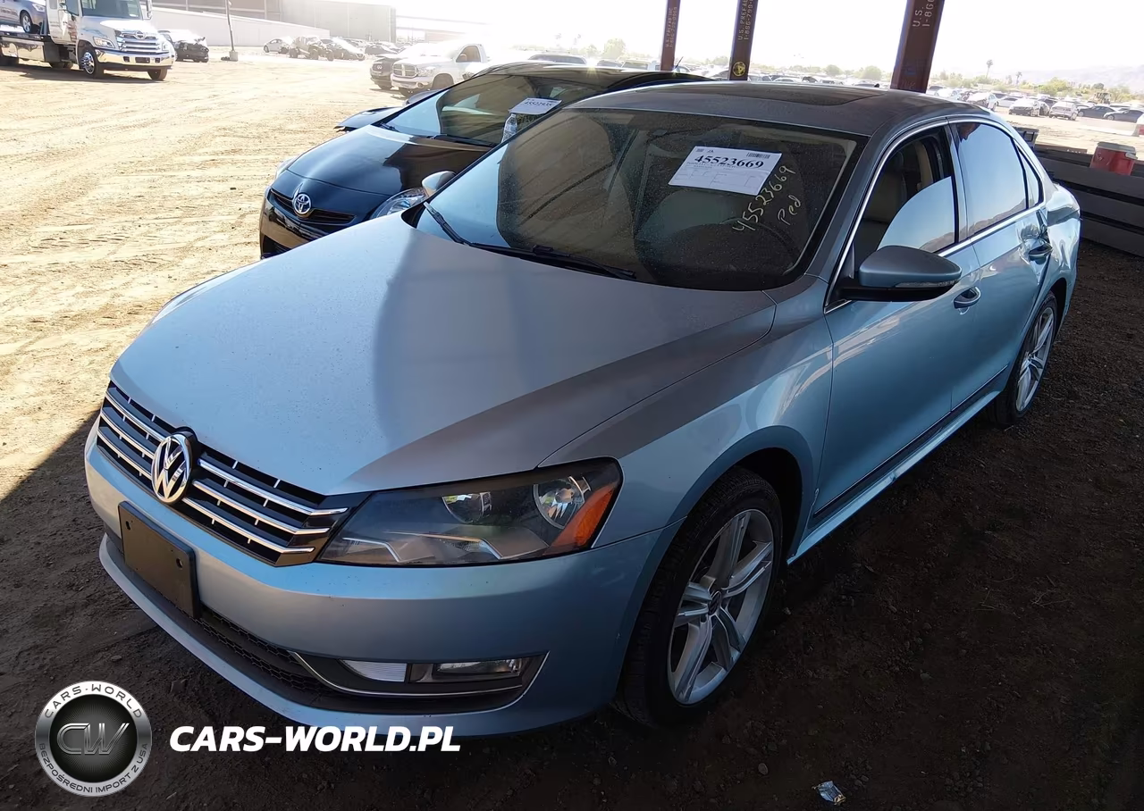 2013 Volkswagen Passat 2.0L Tdi Sel Premium VIN:1VWCN7A37DC007707 - 2