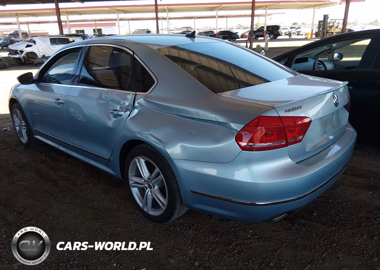 2013 Volkswagen Passat 2.0L Tdi Sel Premium VIN:1VWCN7A37DC007707 - 6