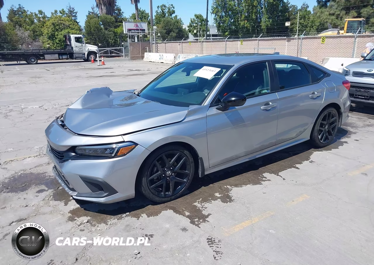 2023 Honda Civic Sport VIN:2HGFE2F59PH543087 - 2