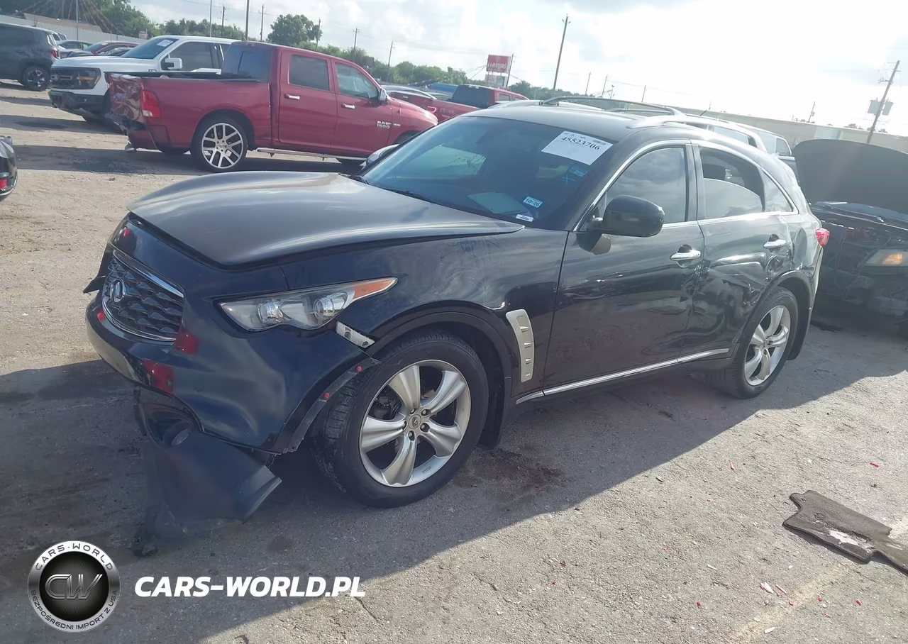 2010 Infiniti Fx35 VIN:JN8AS1MU7AM802674 - 2