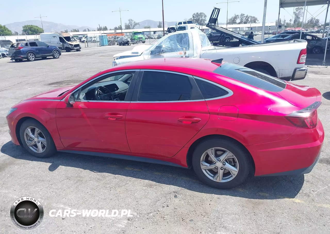 2021 Hyundai Sonata Se VIN:5NPEG4JA1MH128613 - 14