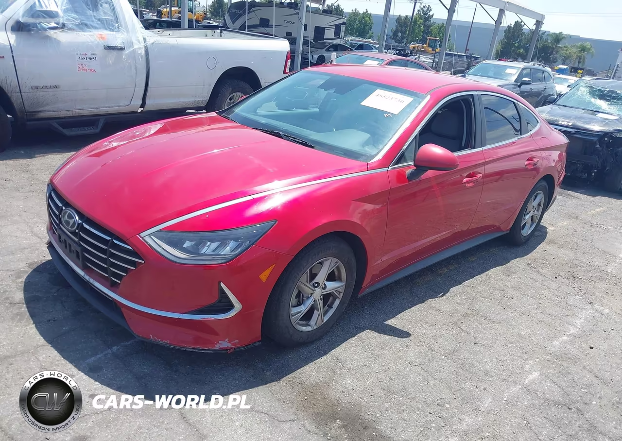2021 Hyundai Sonata Se VIN:5NPEG4JA1MH128613 - 2
