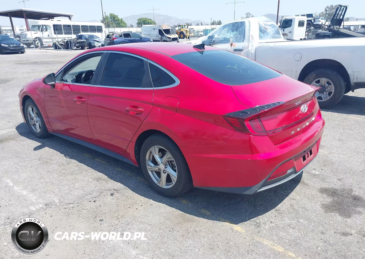 2021 Hyundai Sonata Se VIN:5NPEG4JA1MH128613 - 3