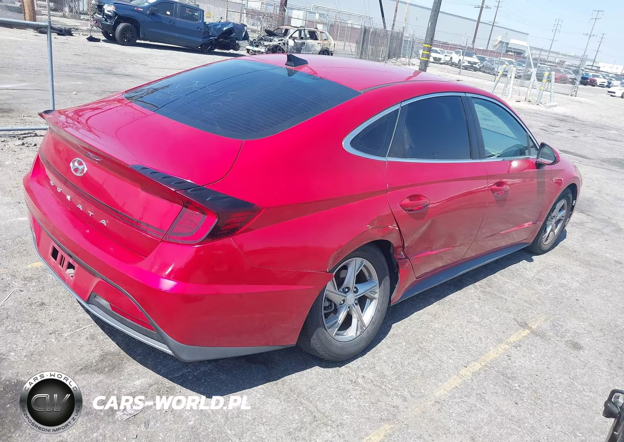 2021 Hyundai Sonata Se VIN:5NPEG4JA1MH128613 - 4