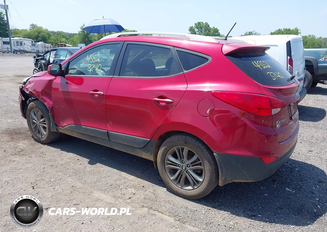 2014 Hyundai Tucson Se VIN:KM8JUCAG9EU836391 - 3