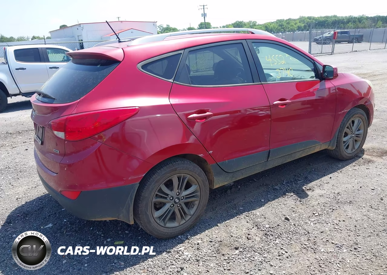 2014 Hyundai Tucson Se VIN:KM8JUCAG9EU836391 - 4