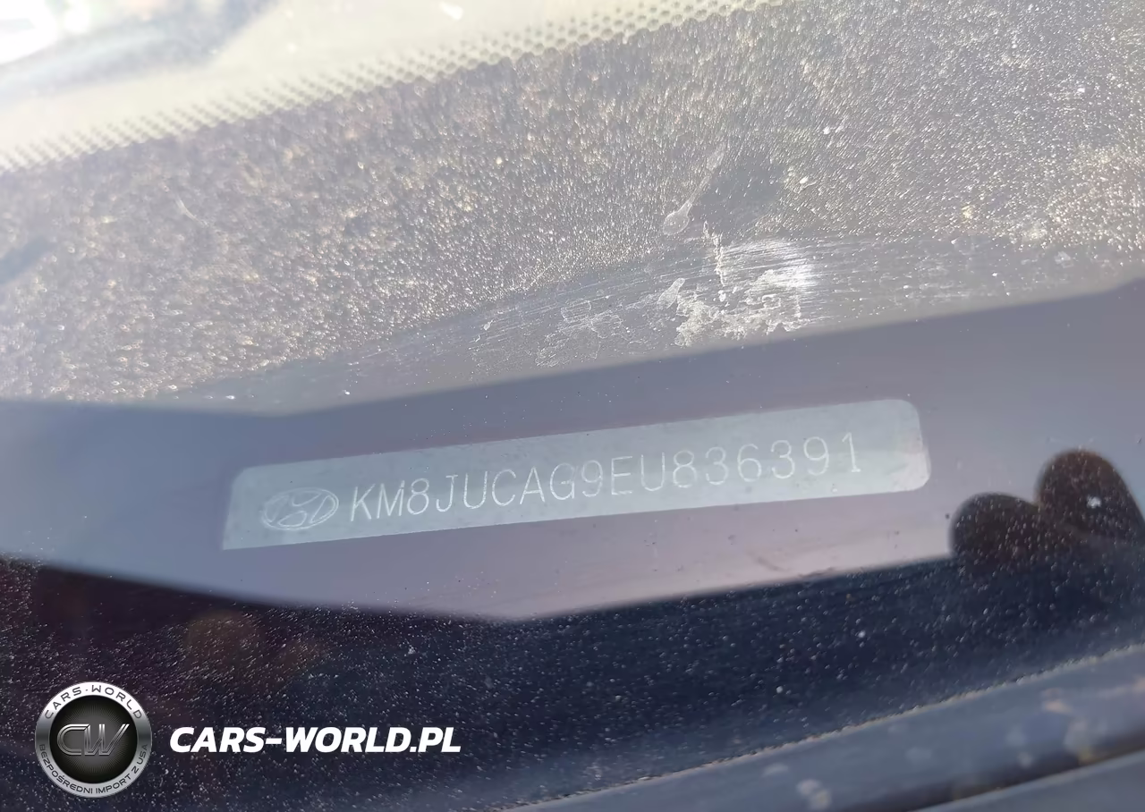 2014 Hyundai Tucson Se VIN:KM8JUCAG9EU836391 - 9
