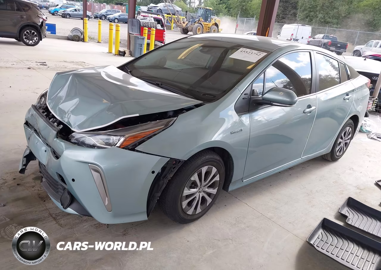 2022 Toyota Prius Xle Awd-E VIN:JTDL9MFU9N3039695 - 2