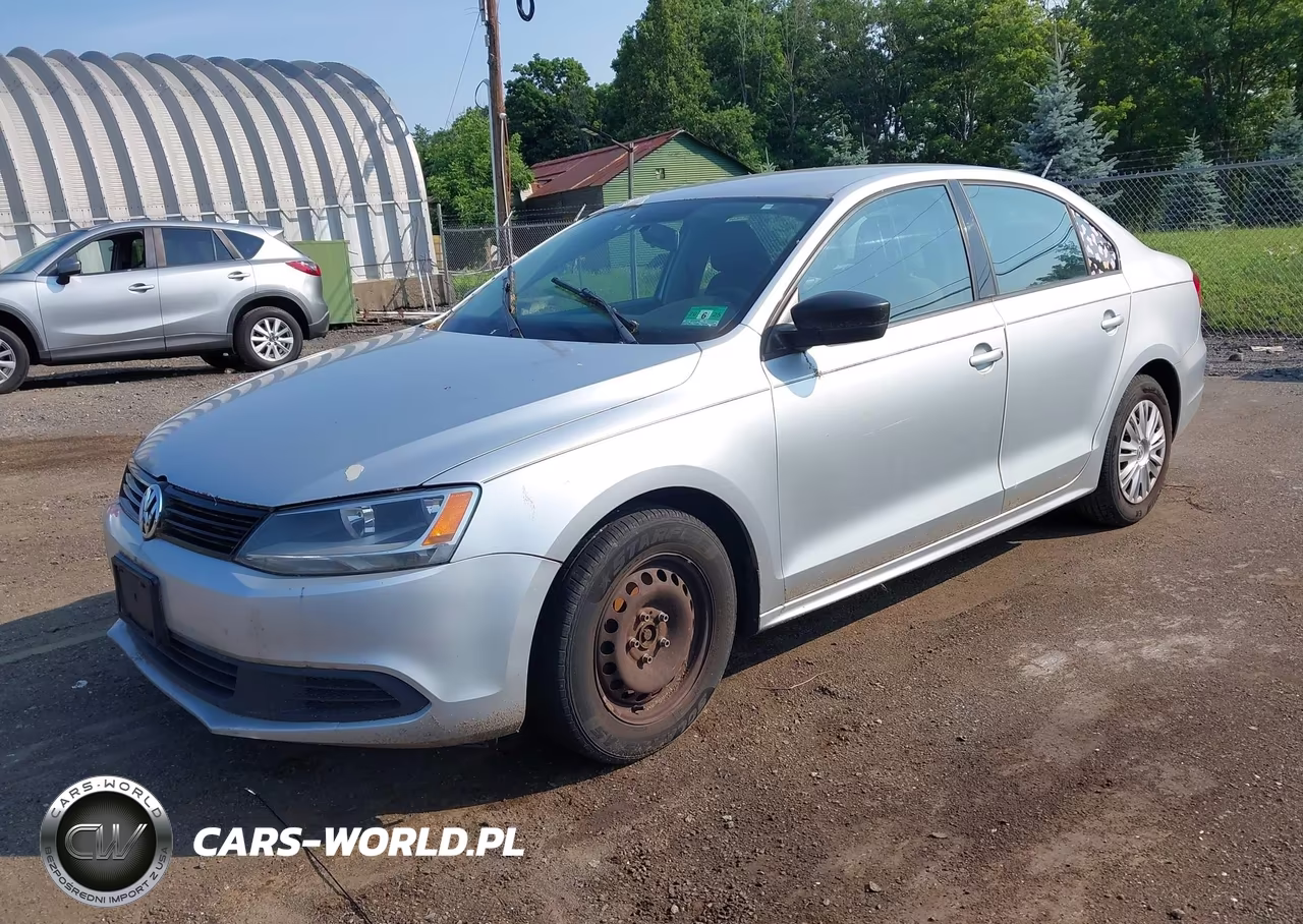 2012 Volkswagen Jetta 2.0L S VIN:3VW2K7AJ1CM414762 - 2