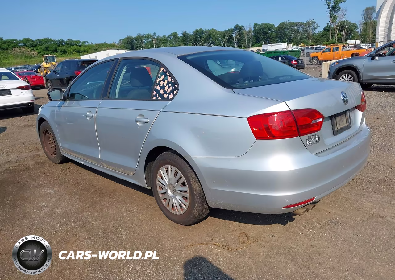 2012 Volkswagen Jetta 2.0L S VIN:3VW2K7AJ1CM414762 - 3