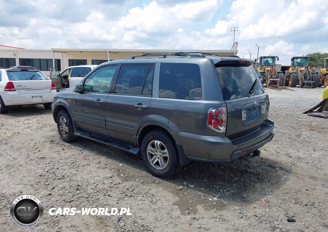 2007 Honda Pilot Ex-L VIN:2HKYF18637H533988 - 3