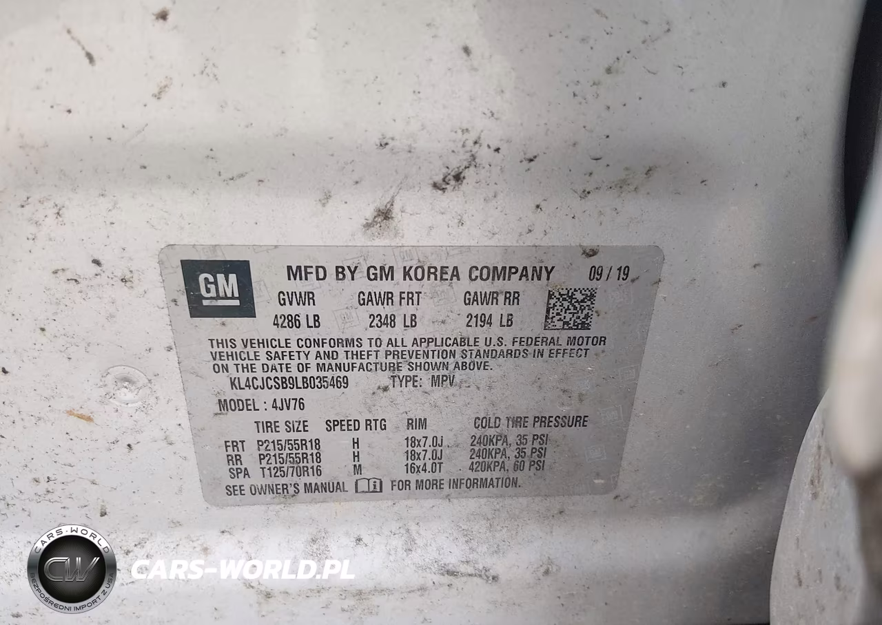 2020 Buick Encore Fwd Essence VIN:KL4CJCSB9LB035469 - 9