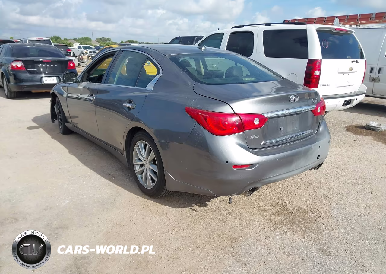 2015 Infiniti Q50 Premium VIN:JN1BV7AR9FM399804 - 3