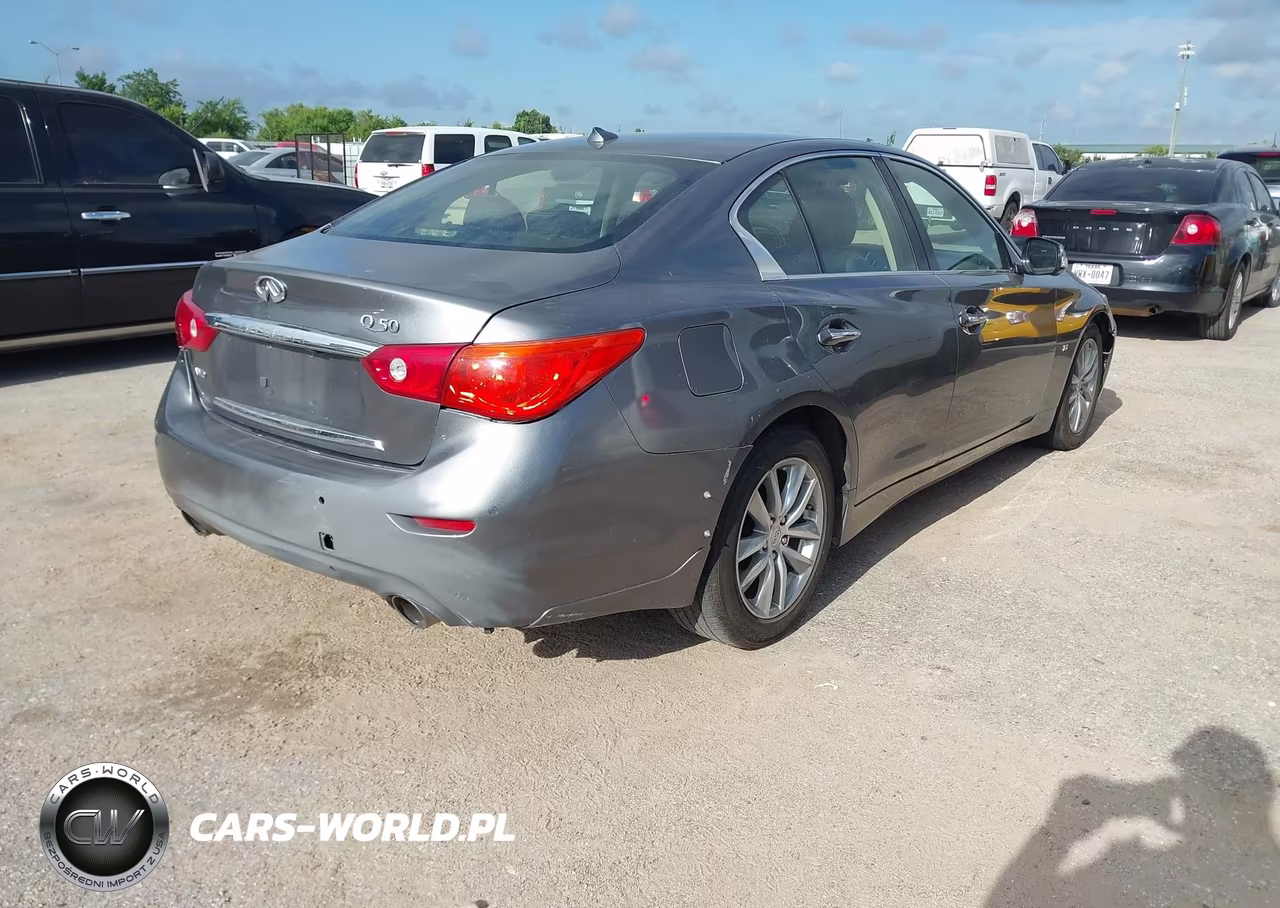2015 Infiniti Q50 Premium VIN:JN1BV7AR9FM399804 - 4