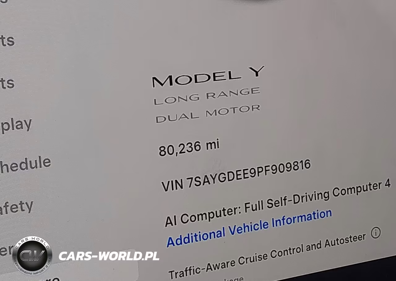 2023 Tesla Model Y Awd-Long Range Dual Motor All-Wheel Drive VIN:7SAYGDEE9PF909816 - 14