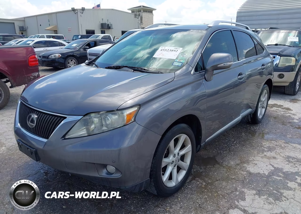 2012 Lexus Rx 350 VIN:2T2ZK1BA4CC066621 - 2