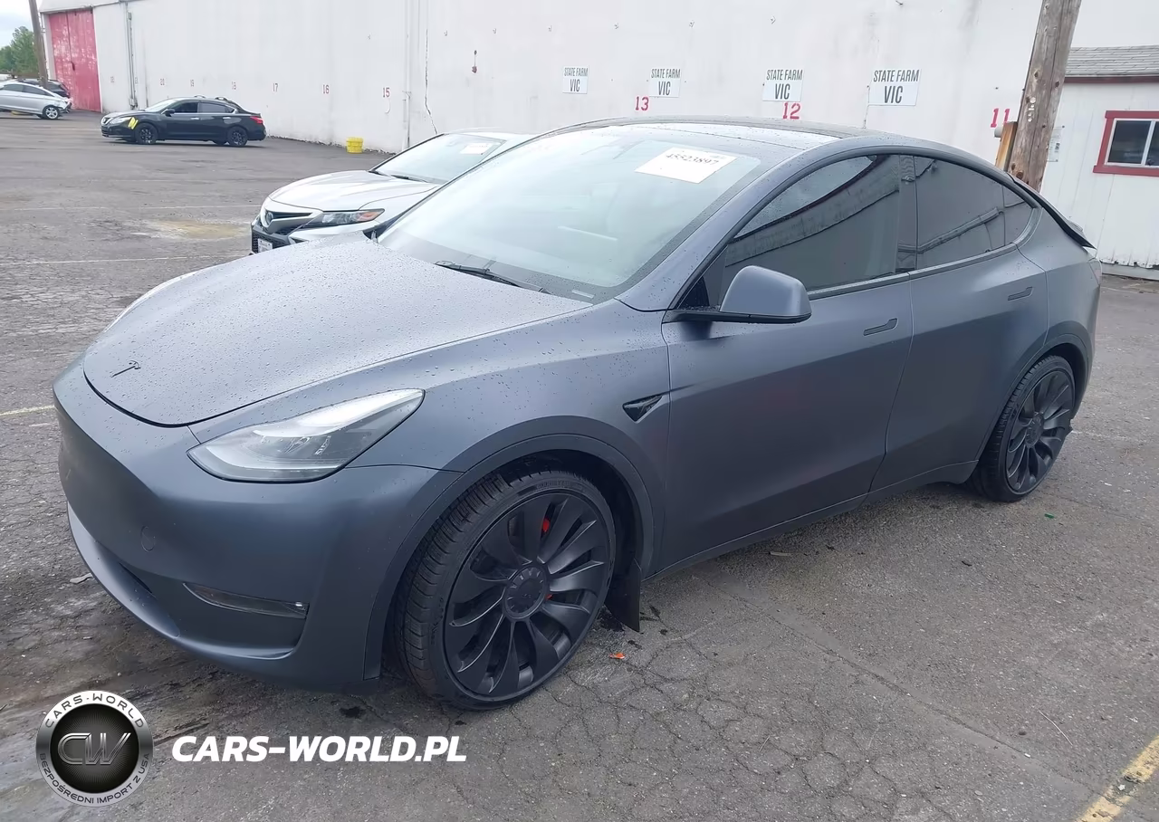 2023 Tesla Model Y Performance Dual Motor All-Wheel Drive VIN:7SAYGDEF6PF668595 - 2