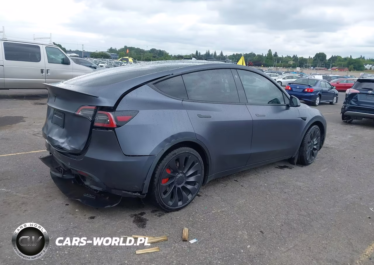 2023 Tesla Model Y Performance Dual Motor All-Wheel Drive VIN:7SAYGDEF6PF668595 - 4
