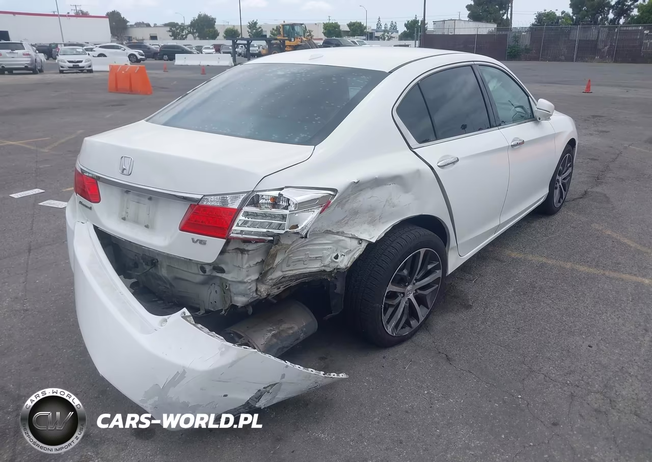 2013 Honda Accord Ex-L V-6 VIN:1HGCR3F85DA034289 - 4