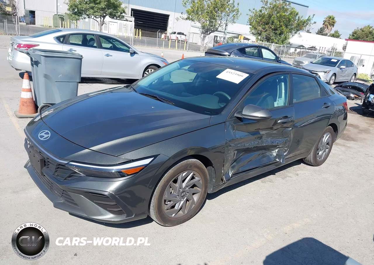 2024 Hyundai Elantra Sel VIN:KMHLM4DG7RU746205 - 2