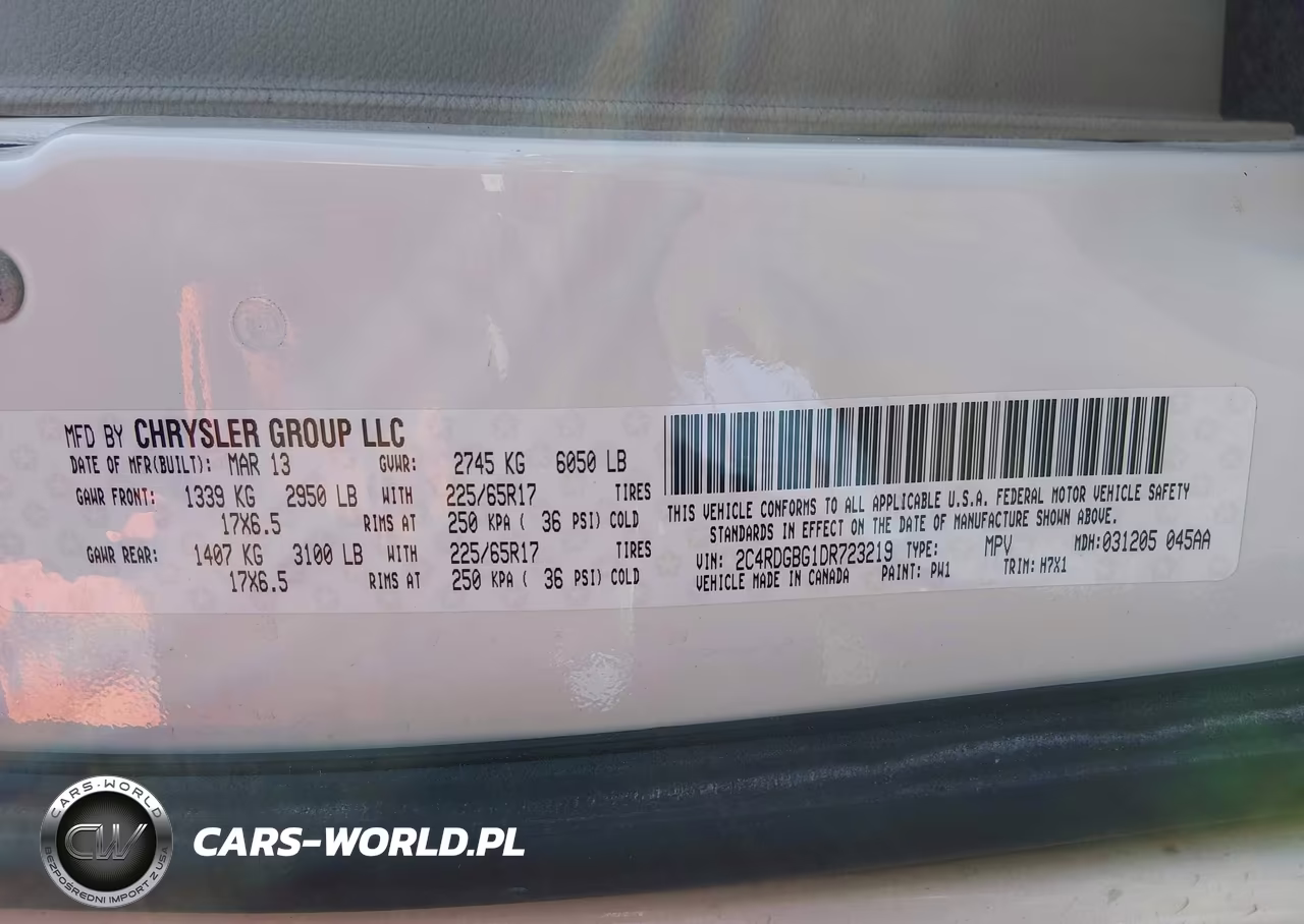 2013 Dodge Grand Caravan Se VIN:2C4RDGBG1DR723219 - 9