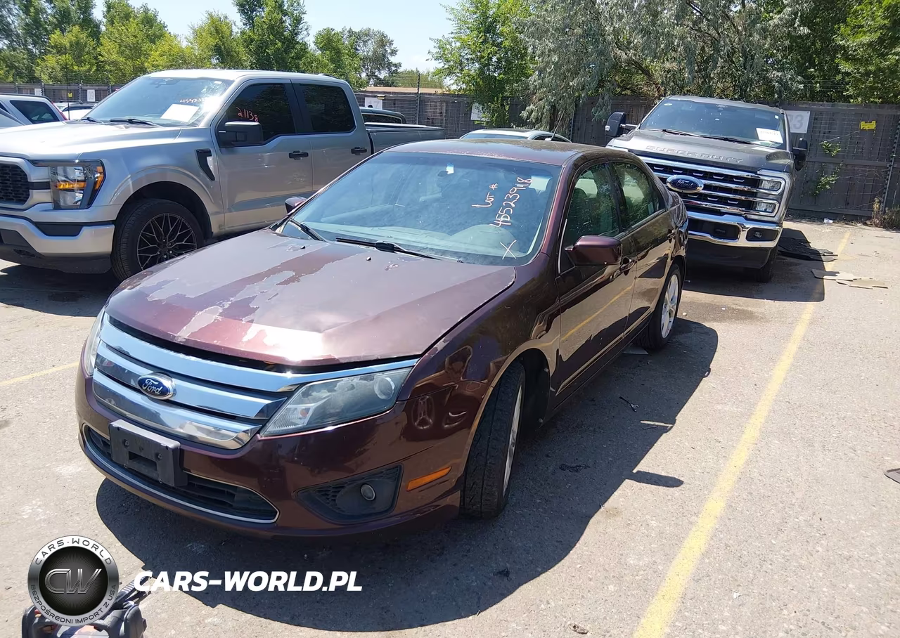 2012 Ford Fusion Se VIN:3FAHP0HA5CR177570 - 2