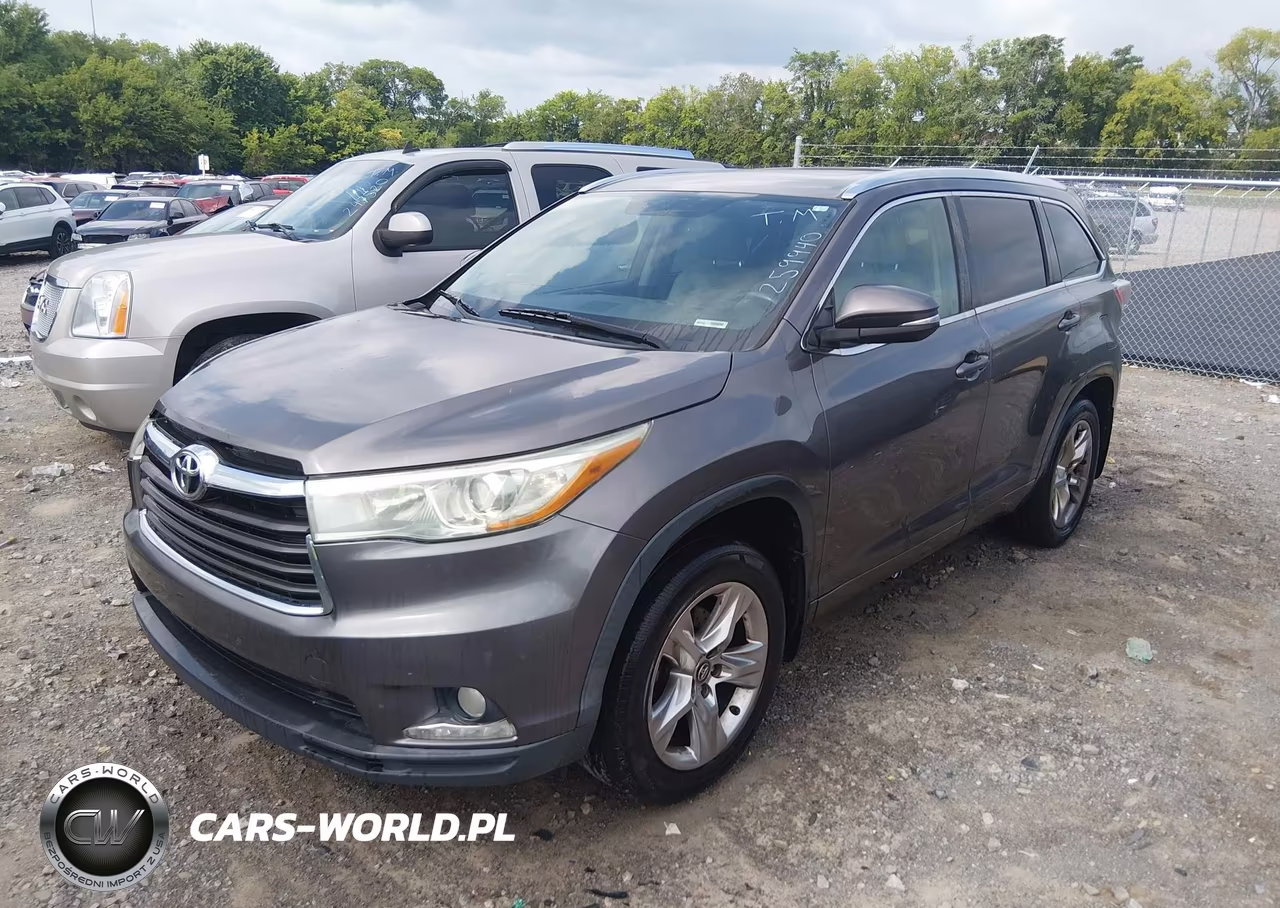 2016 Toyota Highlander Limited V6 VIN:5TDDKRFH8GS259940 - 2