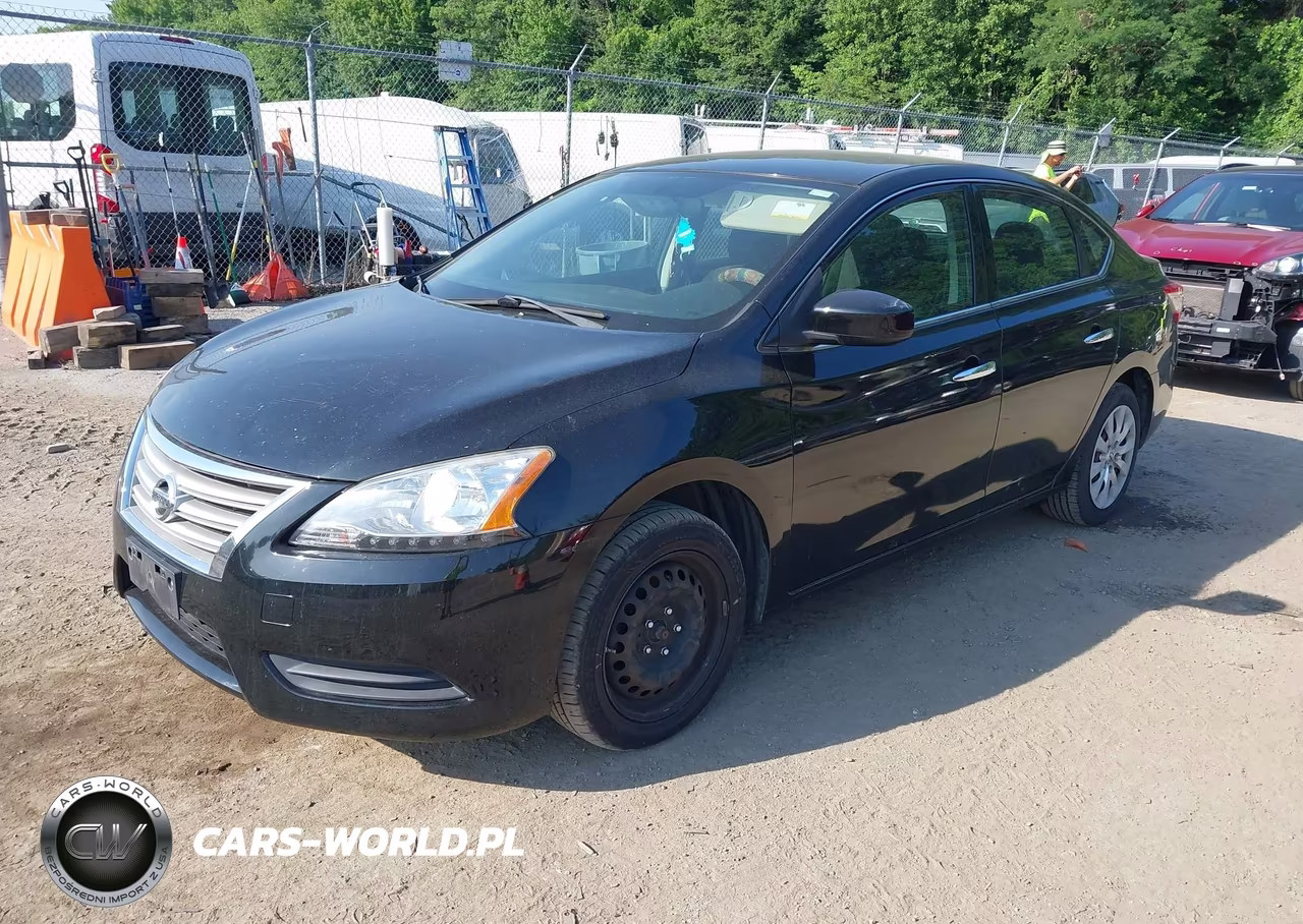 2014 Nissan Sentra Sv VIN:3N1AB7AP4EY334051 - 2