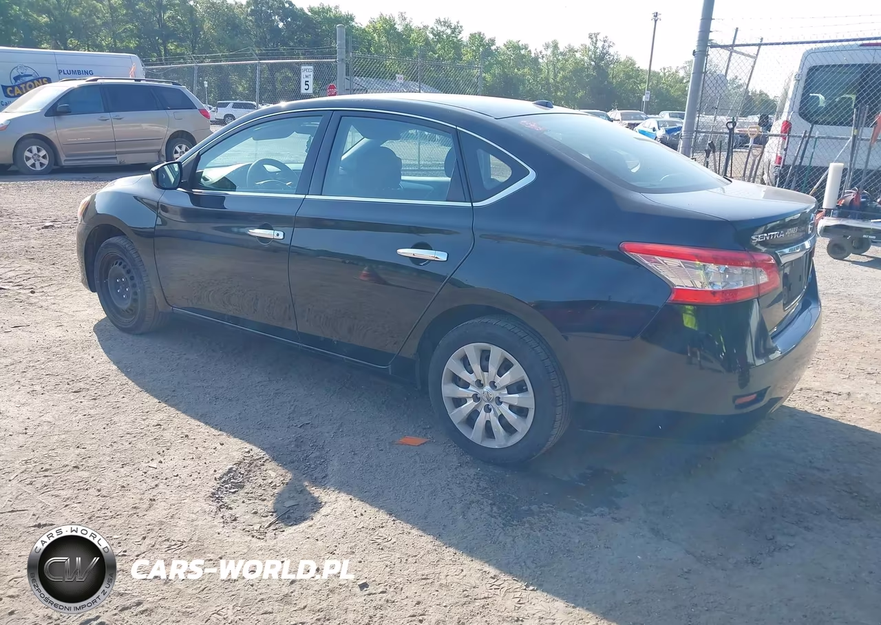 2014 Nissan Sentra Sv VIN:3N1AB7AP4EY334051 - 3