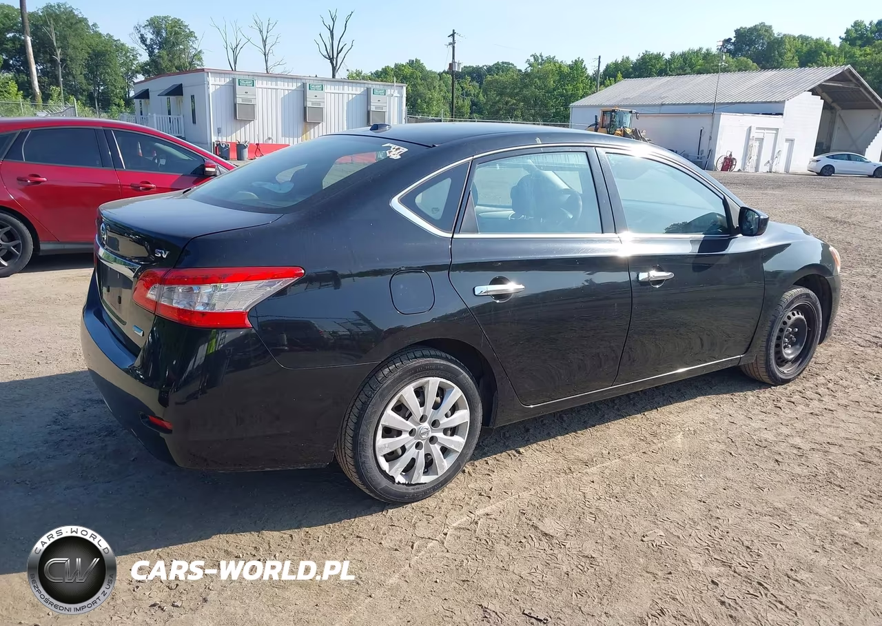 2014 Nissan Sentra Sv VIN:3N1AB7AP4EY334051 - 4