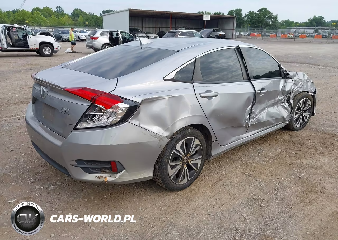 2017 Honda Civic Ex-T VIN:19XFC1F32HE032282 - 4