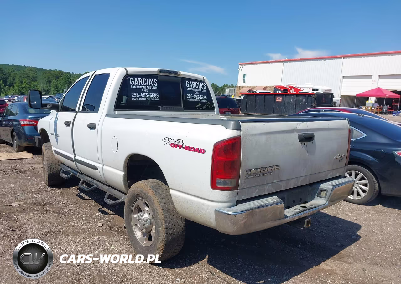2004 Dodge Ram 2500 Slt-Laramie VIN:3D7KU28CX4G243961 - 3