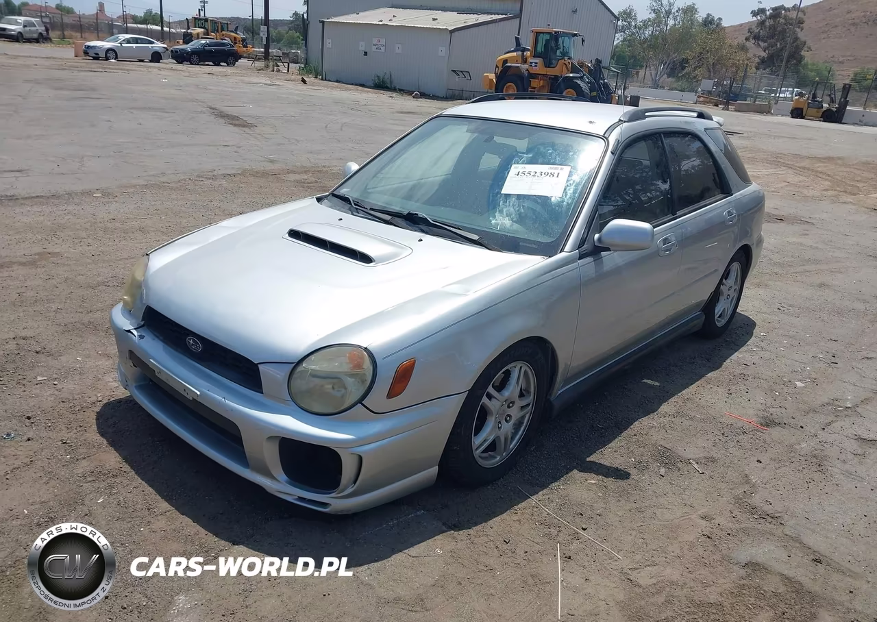 2003 Subaru Impreza Wrx VIN:JF1GG29683H802613 - 2