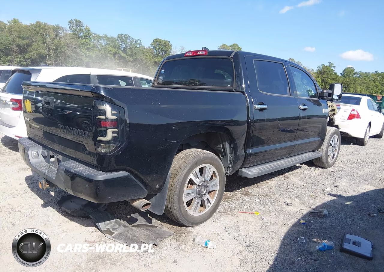 2020 Toyota Tundra Platinum VIN:5TFAY5F16LX903923 - 4