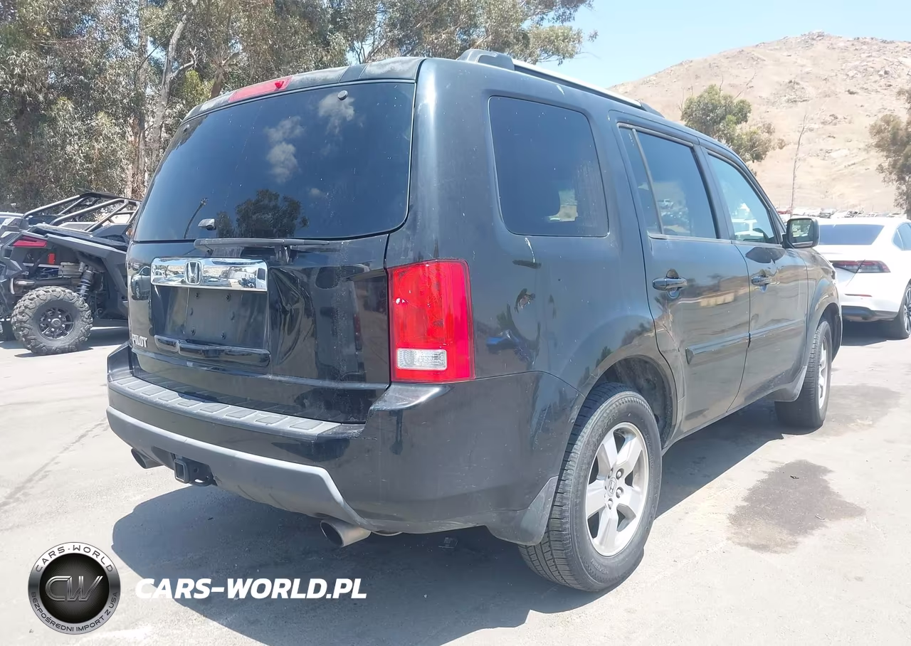 2009 Honda Pilot Ex VIN:5FNYF38489B020649 - 4
