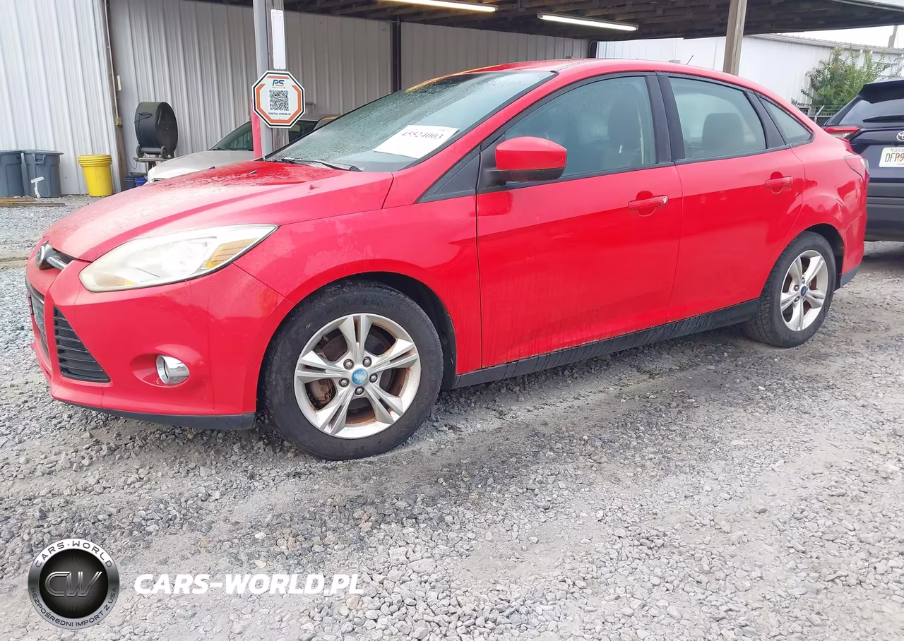 2012 Ford Focus Se VIN:1FAHP3F25CL152941 - 2