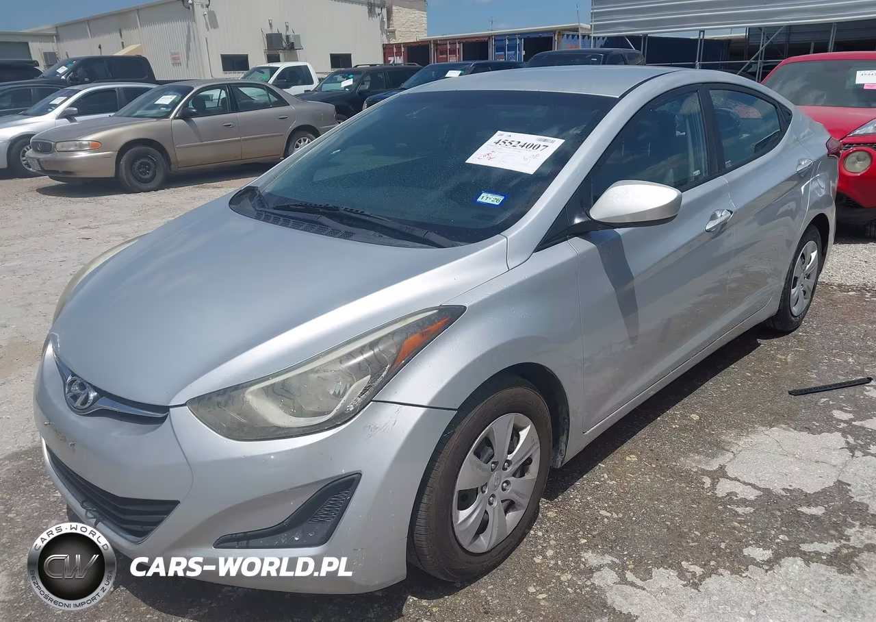 2016 Hyundai Elantra Se VIN:5NPDH4AE1GH757143 - 2