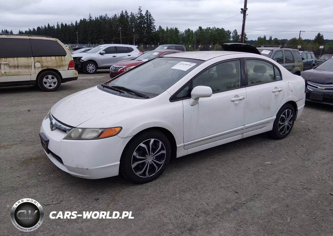 2008 Honda Civic Lx VIN:2HGFA16578H335944 - 2