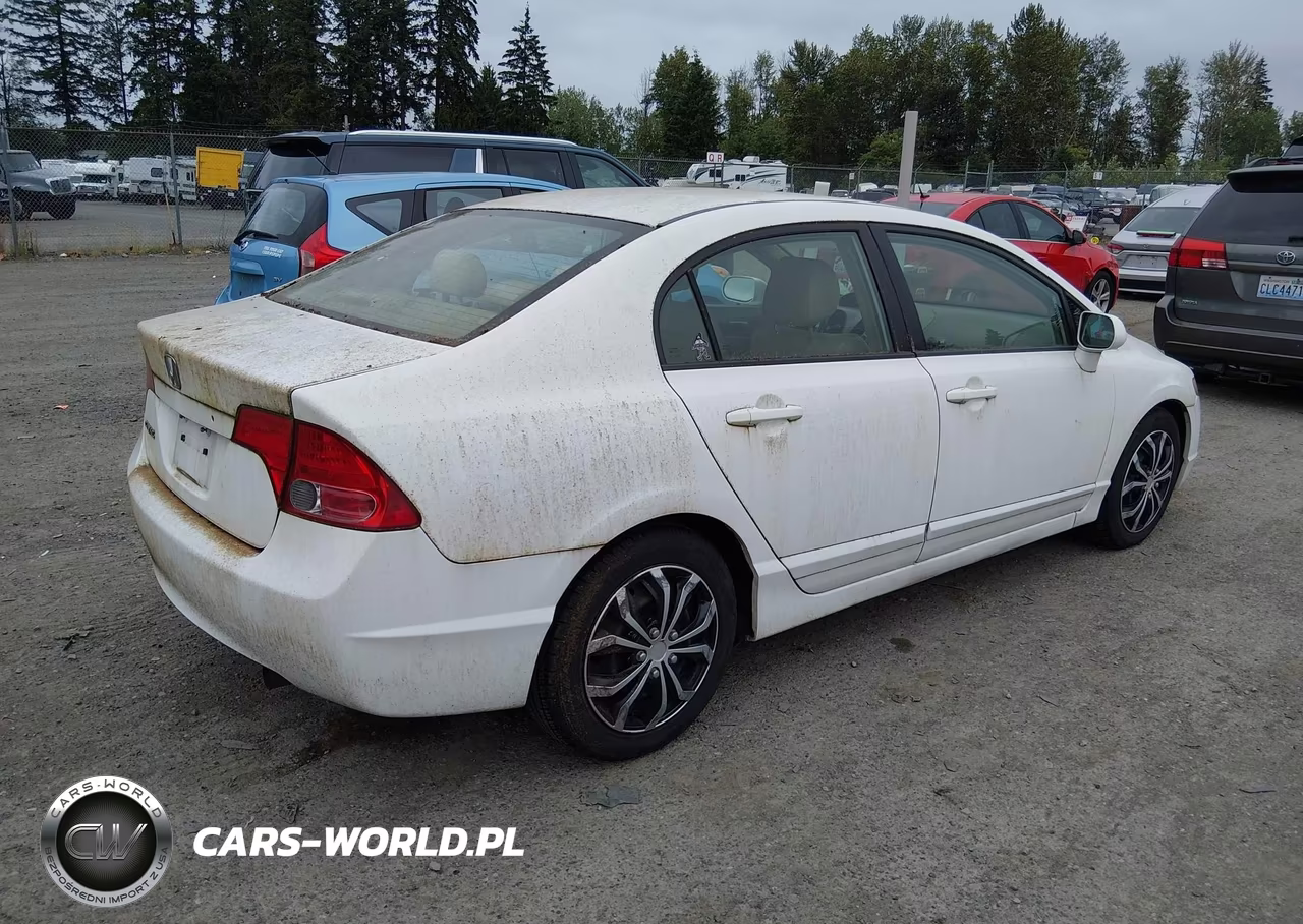 2008 Honda Civic Lx VIN:2HGFA16578H335944 - 4