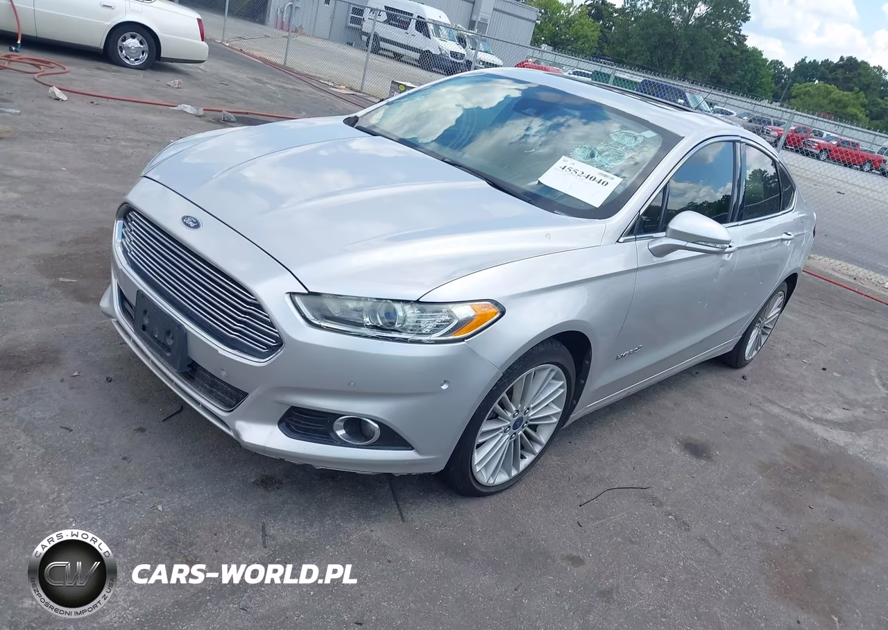 2013 Ford Fusion Hybrid Se VIN:3FA6P0LU3DR153147 - 2