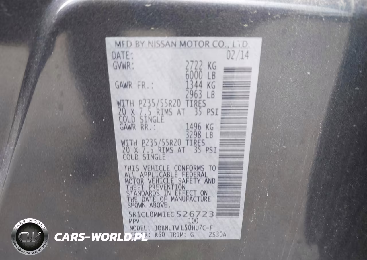2014 Infiniti Qx60 Hybrid VIN:5N1CL0MM1EC526723 - 9