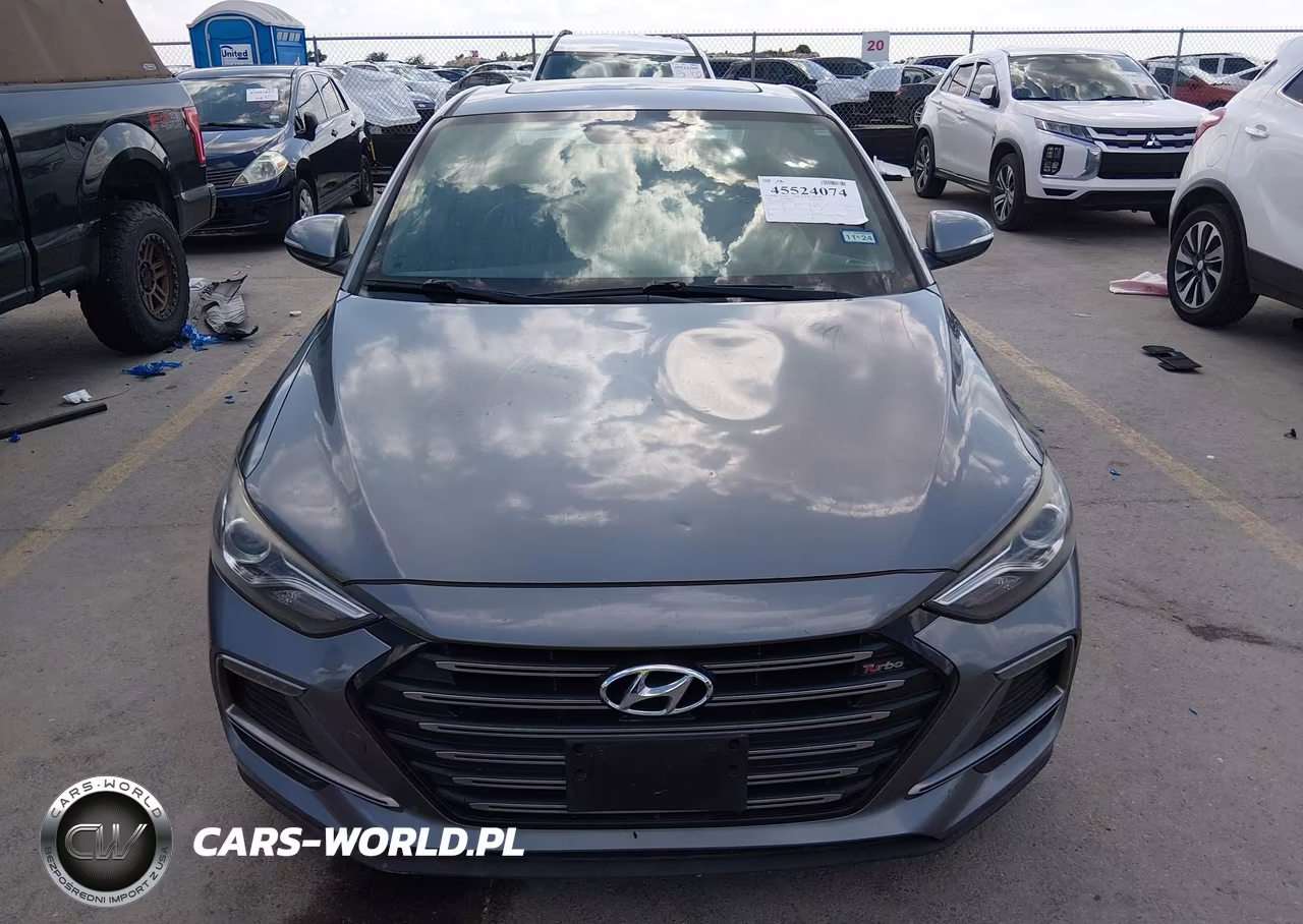 2018 Hyundai Elantra Sport VIN:KMHD04LB6JU705283 - 12