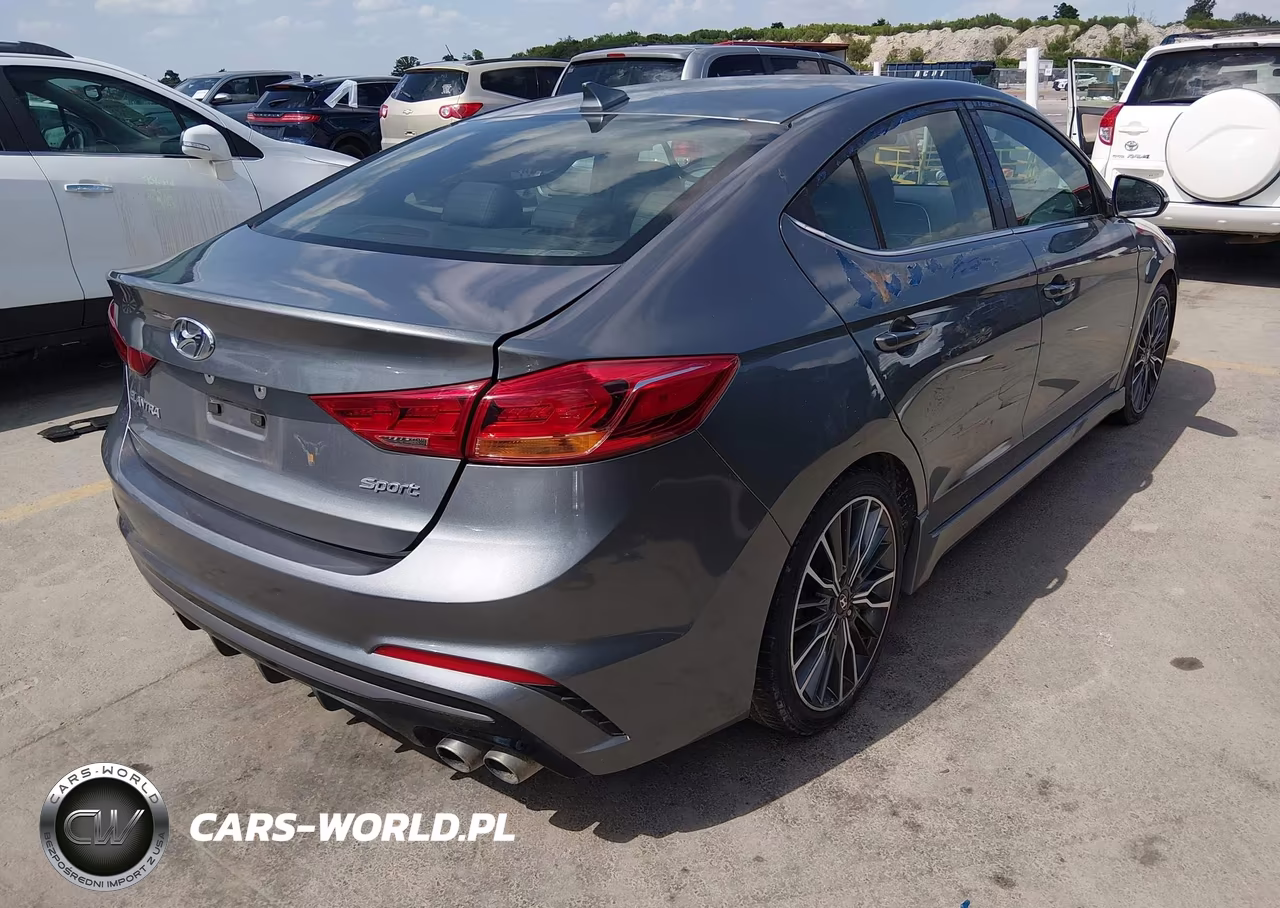 2018 Hyundai Elantra Sport VIN:KMHD04LB6JU705283 - 4