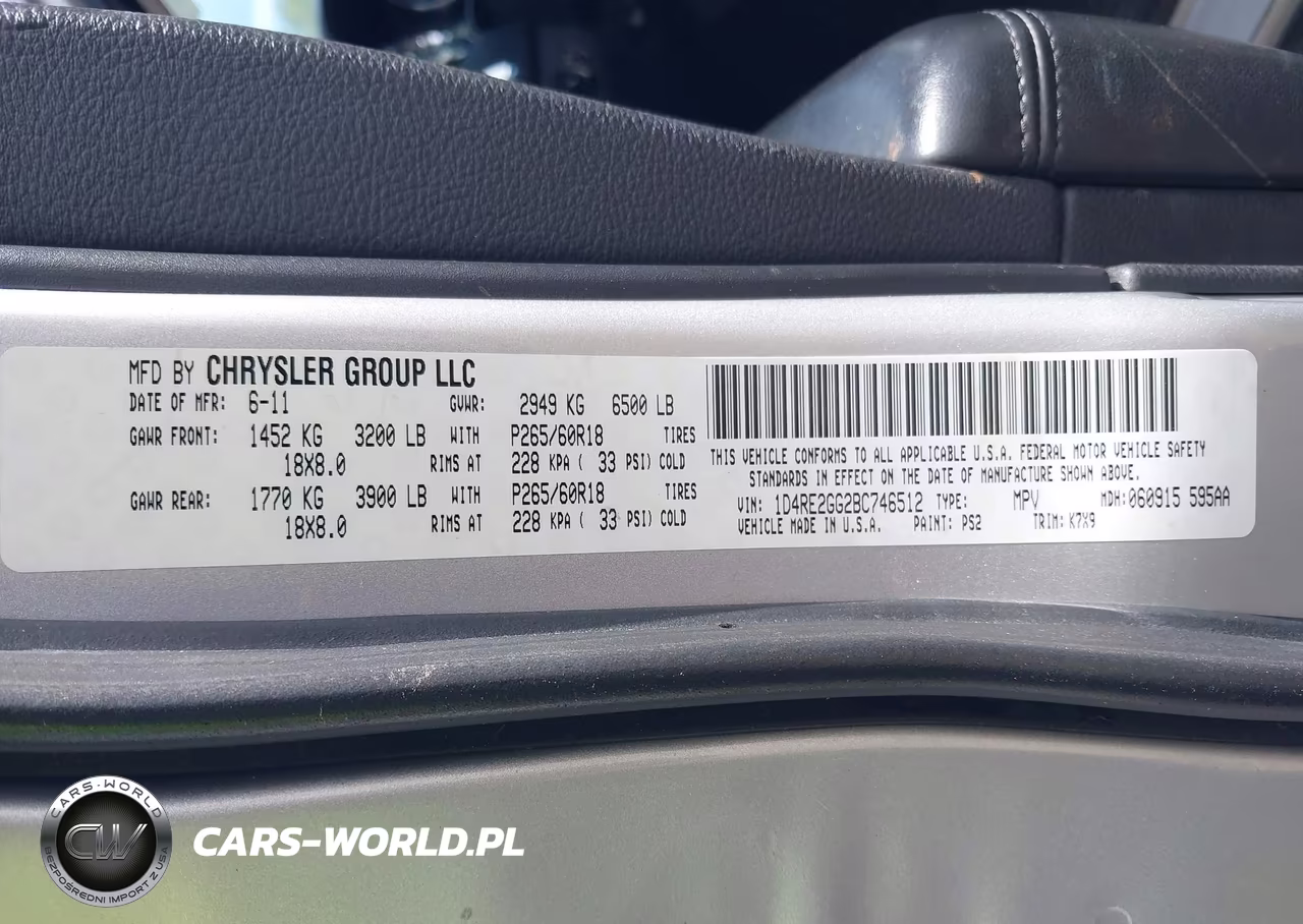 2011 Dodge Durango Express VIN:1D4RE2GG2BC746512 - 9