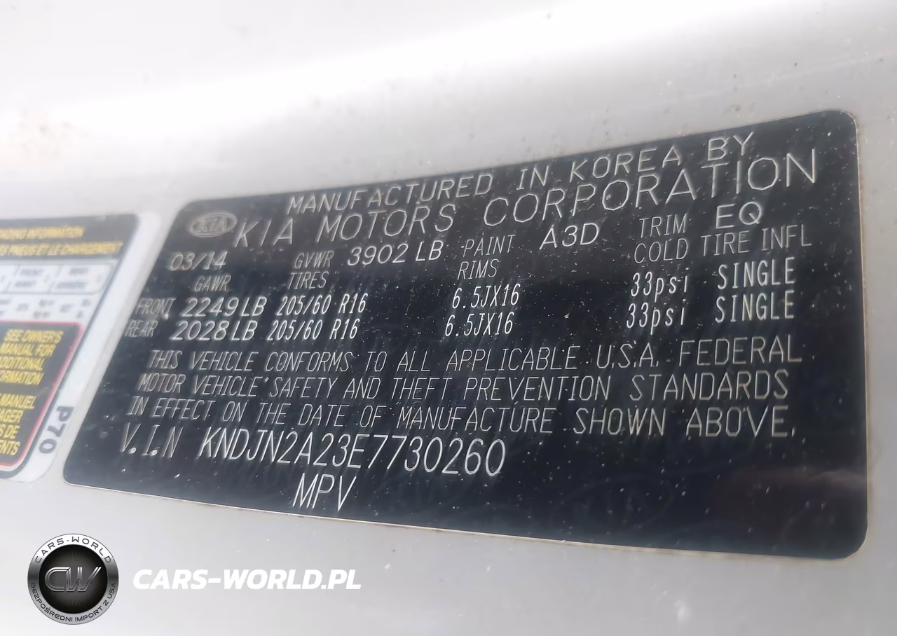 2014 Kia Soul VIN:KNDJN2A23E7730260 - 9