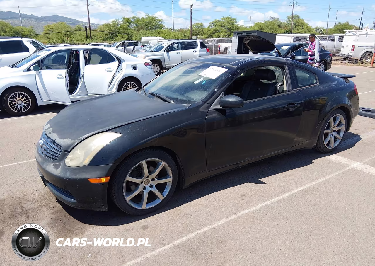 2003 Infiniti G35 Base W-Leather VIN:JNKCV54E93M223537 - 2