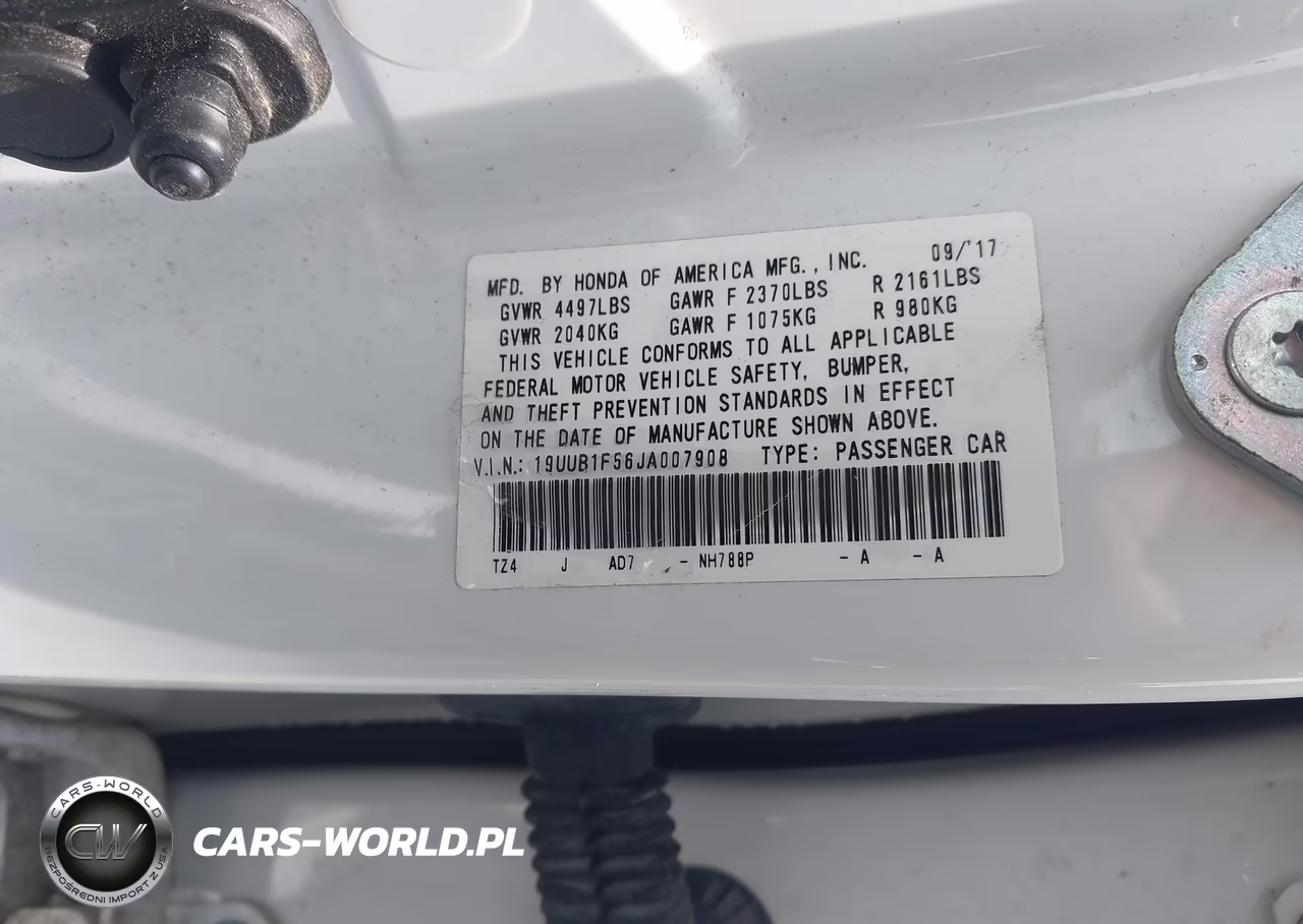 2018 Acura Tlx Tech Pkg VIN:19UUB1F56JA007908 - 9