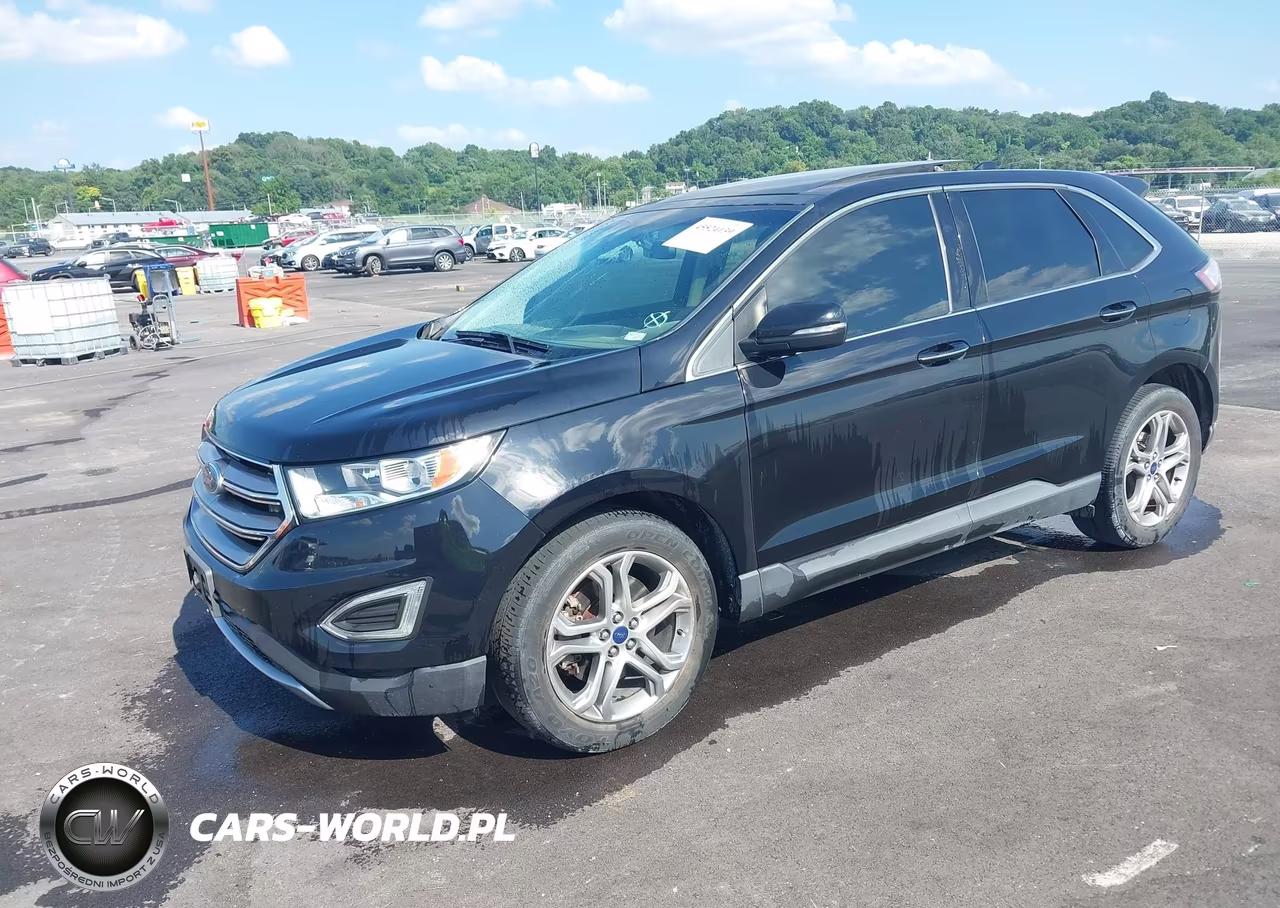 2016 Ford Edge Titanium VIN:2FMPK4K96GBB21325 - 2