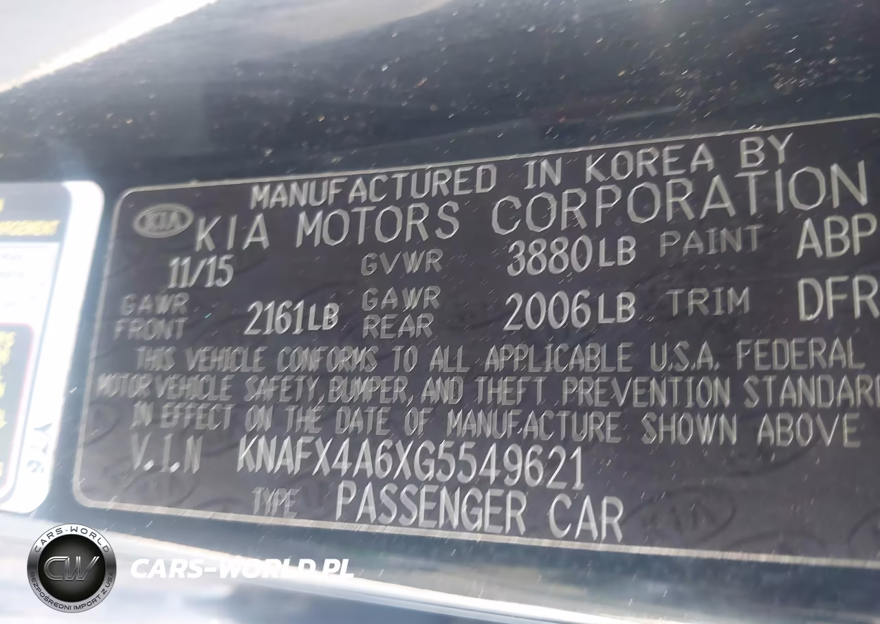 2016 Kia Forte Lx VIN:KNAFX4A6XG5549621 - 9